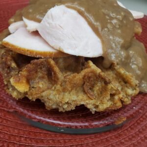 Open Face Thanksgiving Sandwich