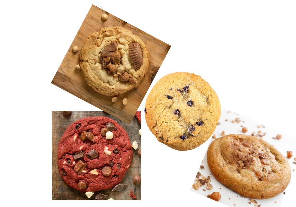 Decadent Jumbo Cookies NEW flavors!