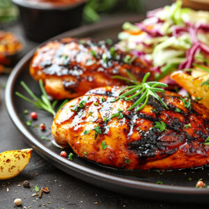 Grilled BBQ Chicken Breast
