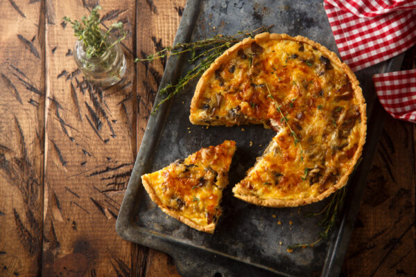 Quiche - Deep Dish & Crustless