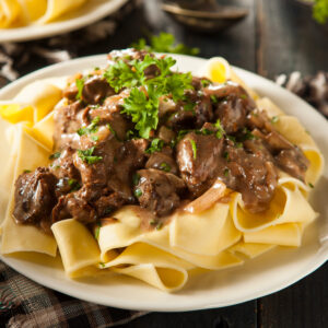 Beef Stroganoff