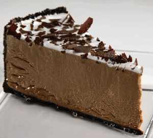 Chocolate Mousse Cake Slice